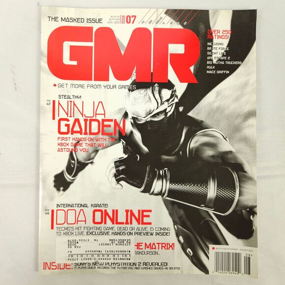 Lot of 5 GMR Game Magazine 2003 & 2005 Video Game SSX3 Halo 2 Ninja Gaiden - Picture 2 of 6